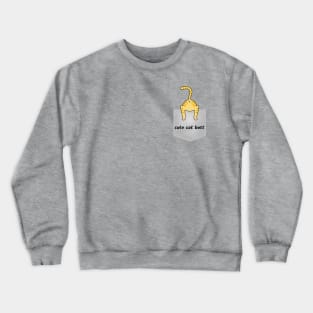 cute cat butt Crewneck Sweatshirt